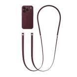 AppleCrossbodyStrapBurgundy