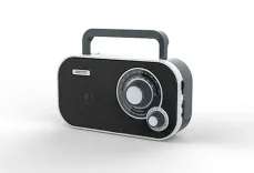 CAMRY SMALL PORTABLE RADIO BLACK