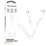 LAMTECH DATACABLE TYPE C 1m WHITE