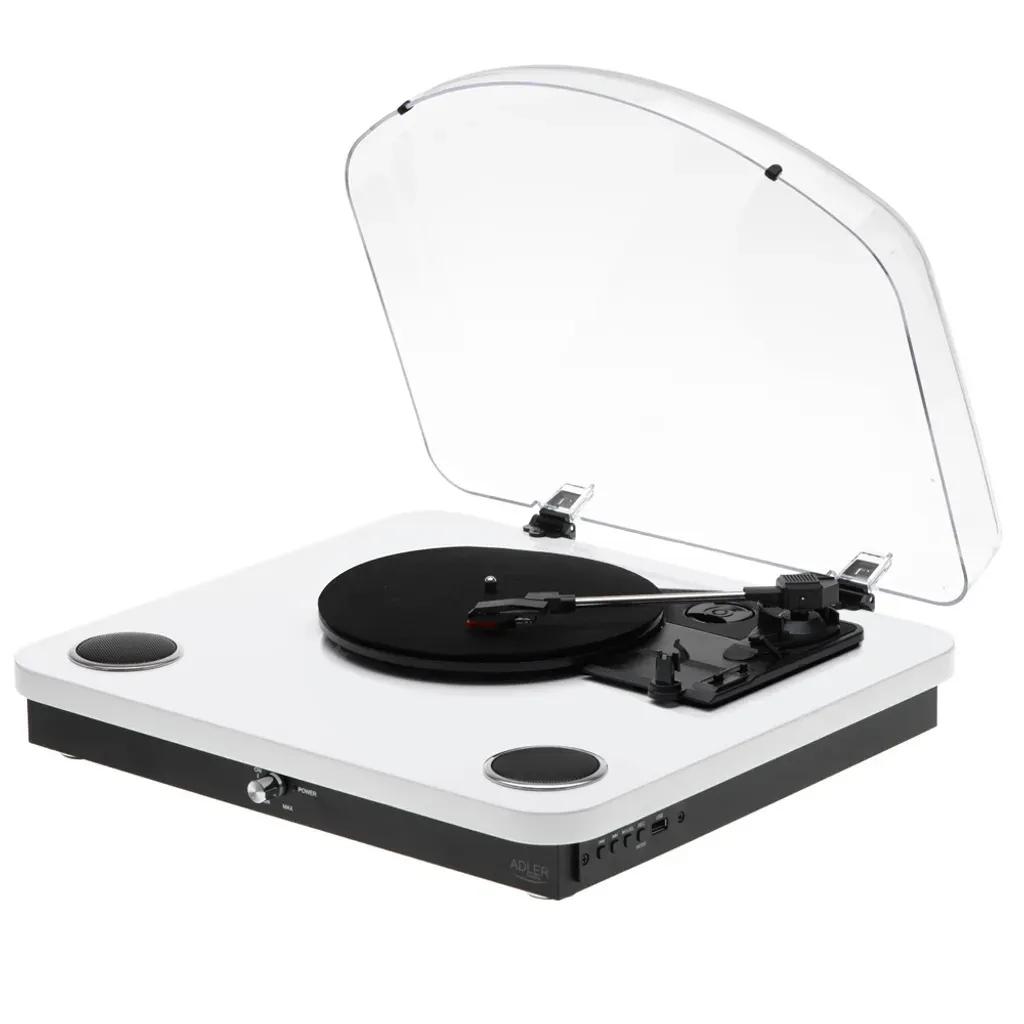 ADLERBT5.4TURNTABLEWHITE