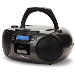 AIWA PORTABLE CDMP3 PLAYER WITH DAB BLACK