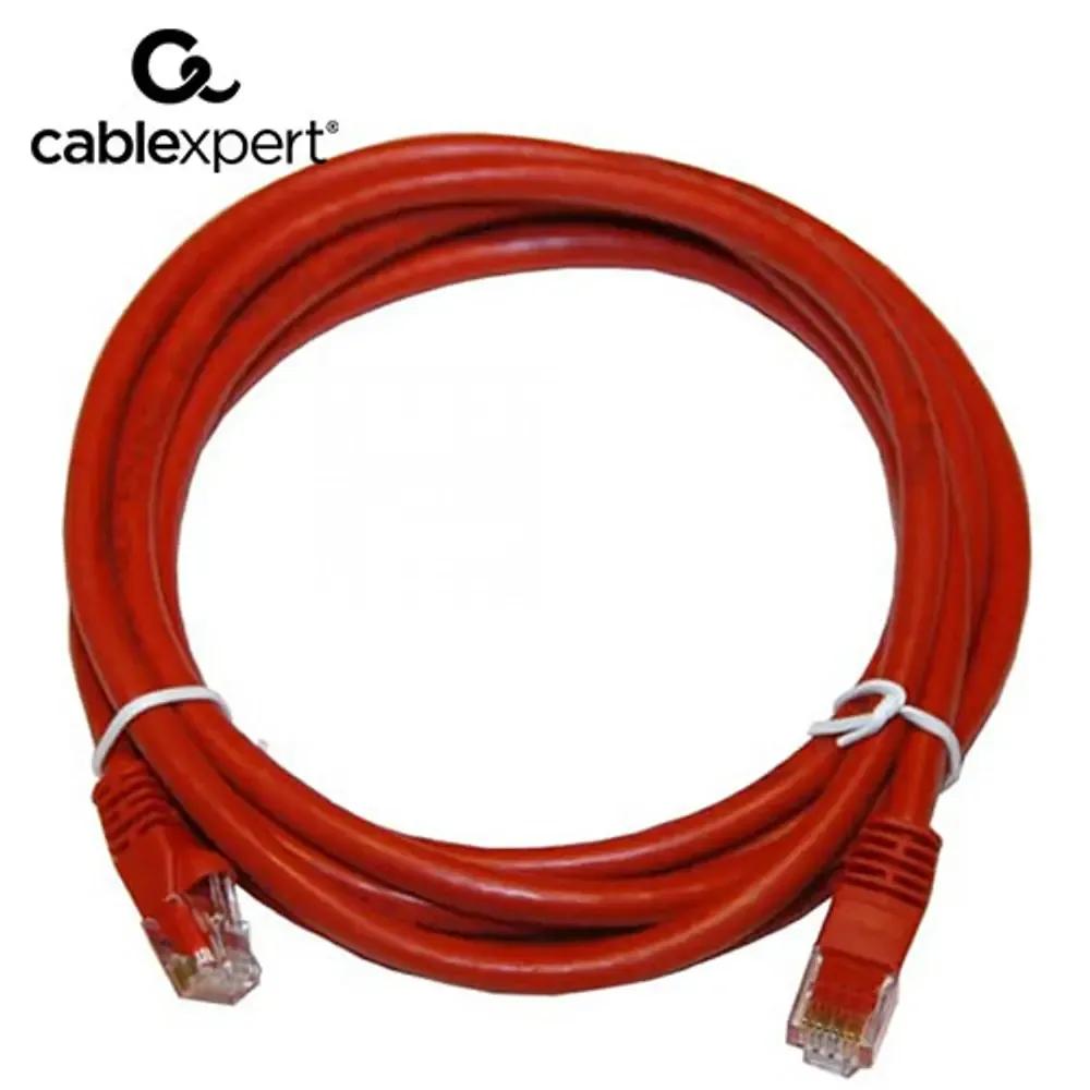 CABLEXPERT CAT5E UTP PATCH CORD 3M RED