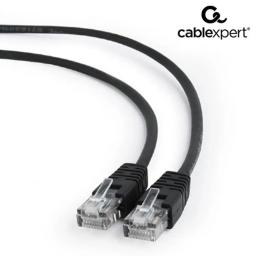 CABLEXPERT UTP PATCH CORD CAT5e BLACK 05M