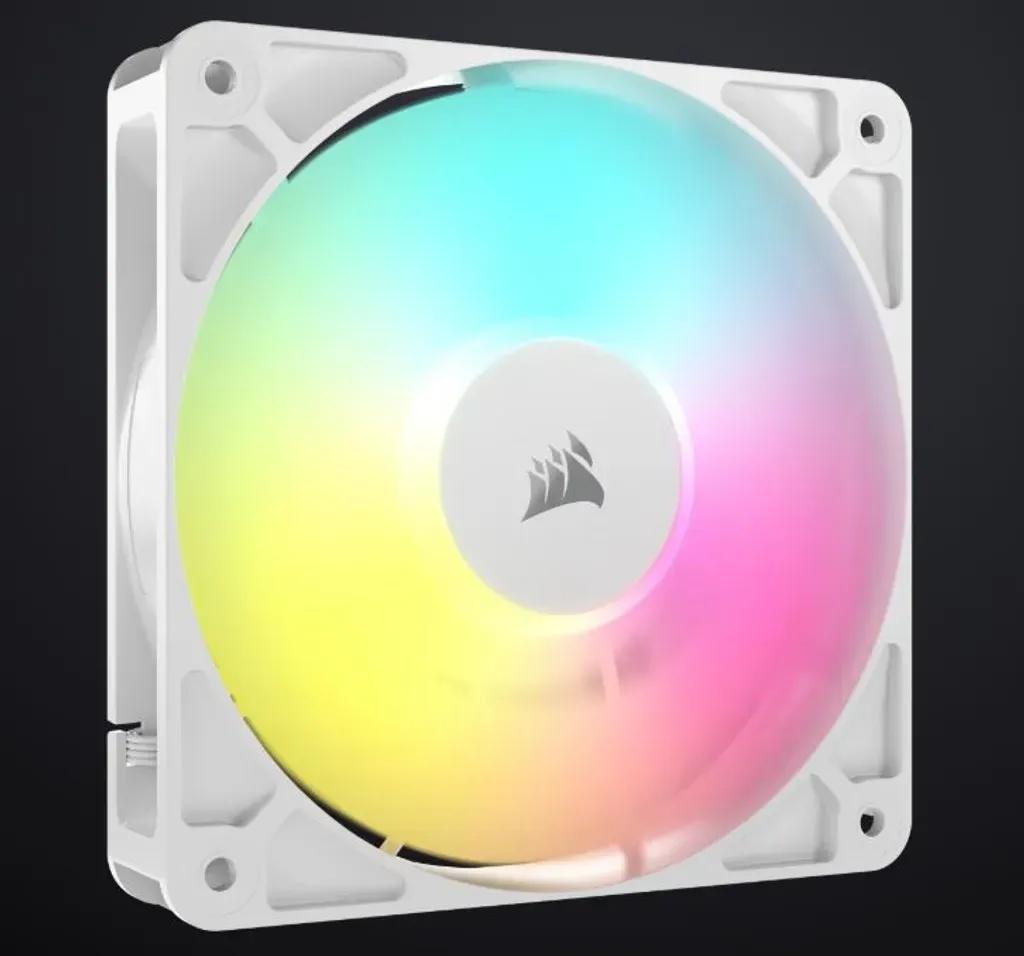 CaseFanCorsairRS120ARGBSingleWhite