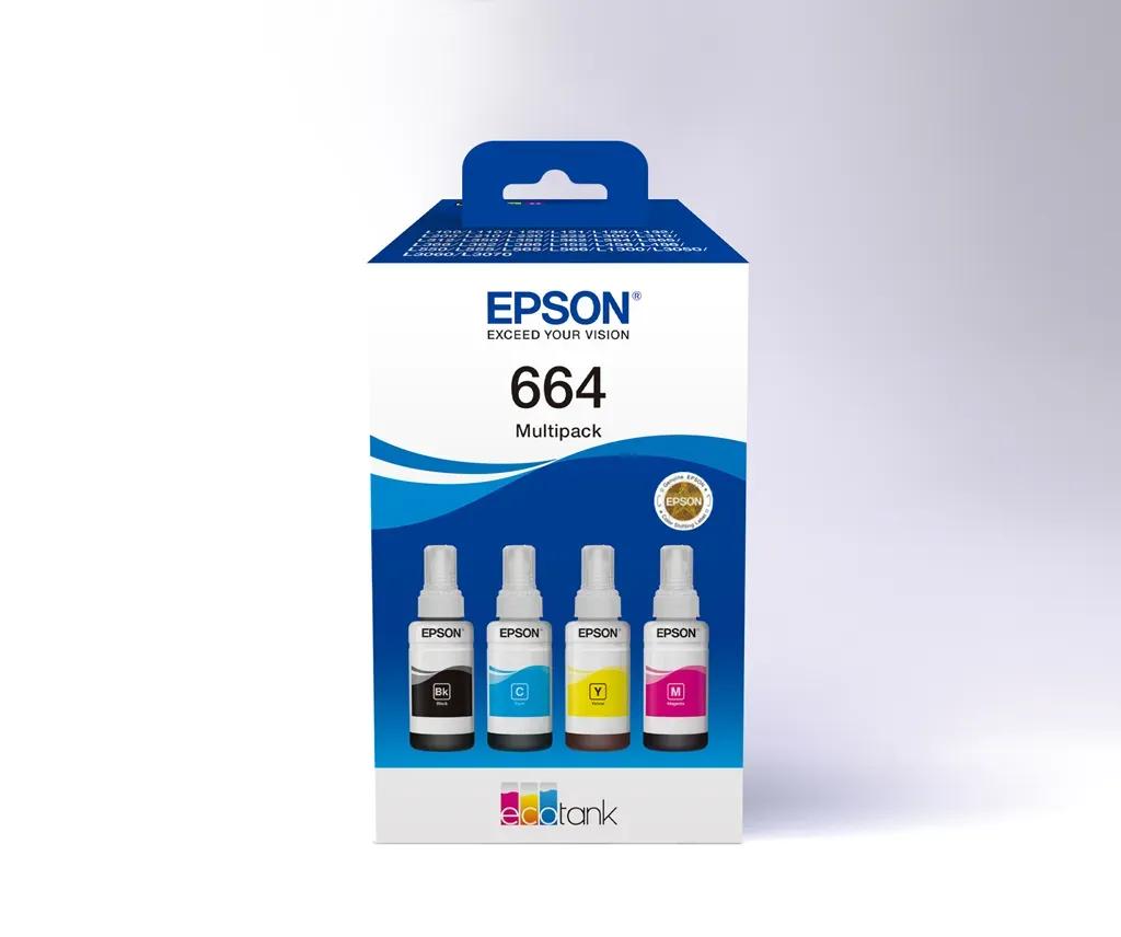 EPSON664EcoTank4-colourmultip