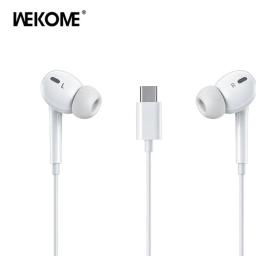 Earphone WK YA17 Type-C White_1.webp