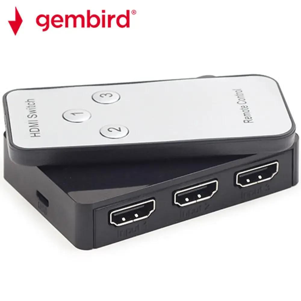GEMBIRD HDMI INTERFACE SWITCH 3 PORTS