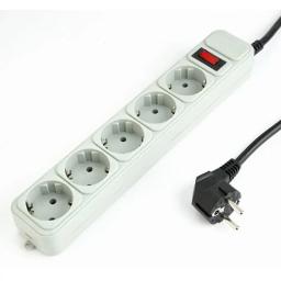 GEMBIRD SURGE PROTECTOR 5 SOCKETS 45M