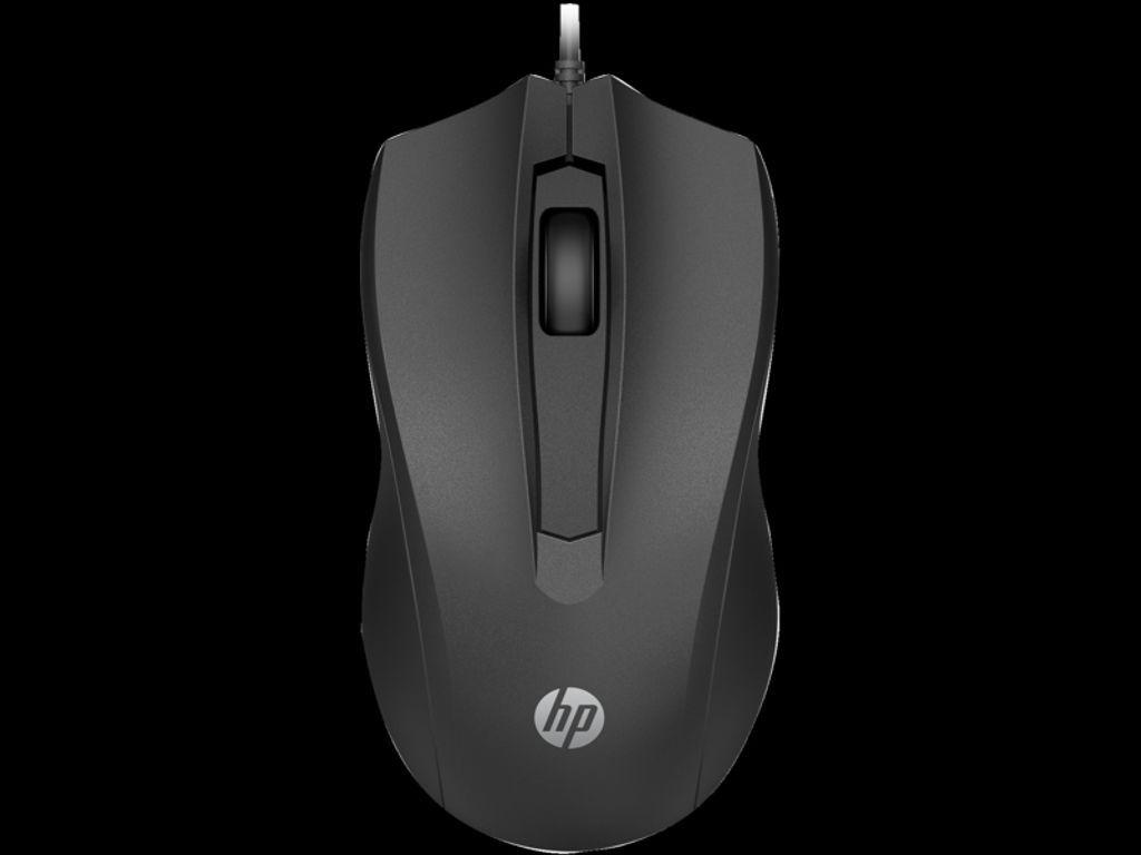 HP105BlackWiredMouse822M9UT