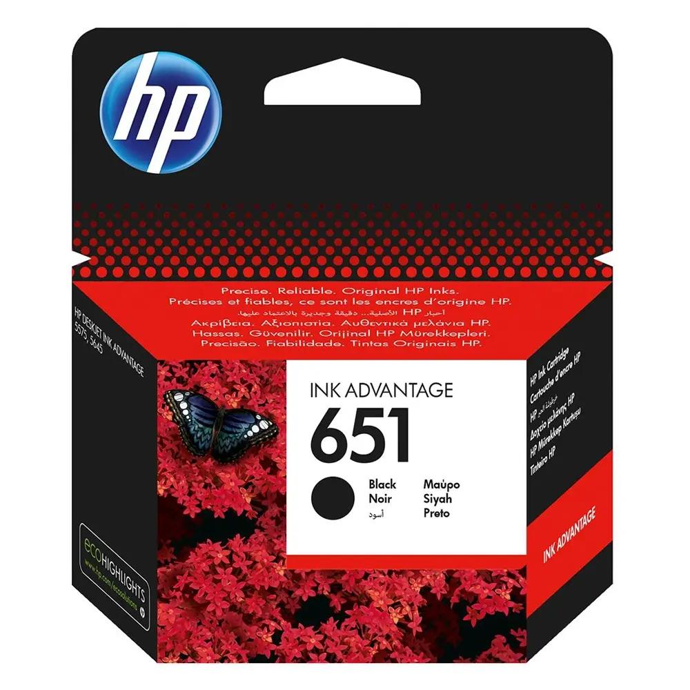 HP Μελάνι Inkjet No.651 Black_1.webp