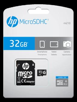 HP MicroSDHC 32GB U1