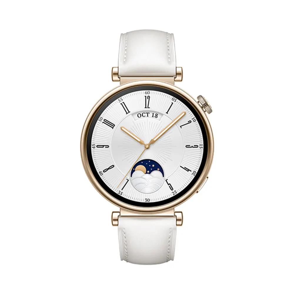 Huawei Watch GT 4 White Leather Strap_1.webp