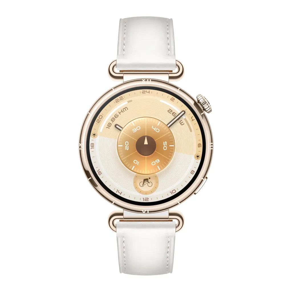 HuaweiWatchGT641mmWhiteLeatherStrap