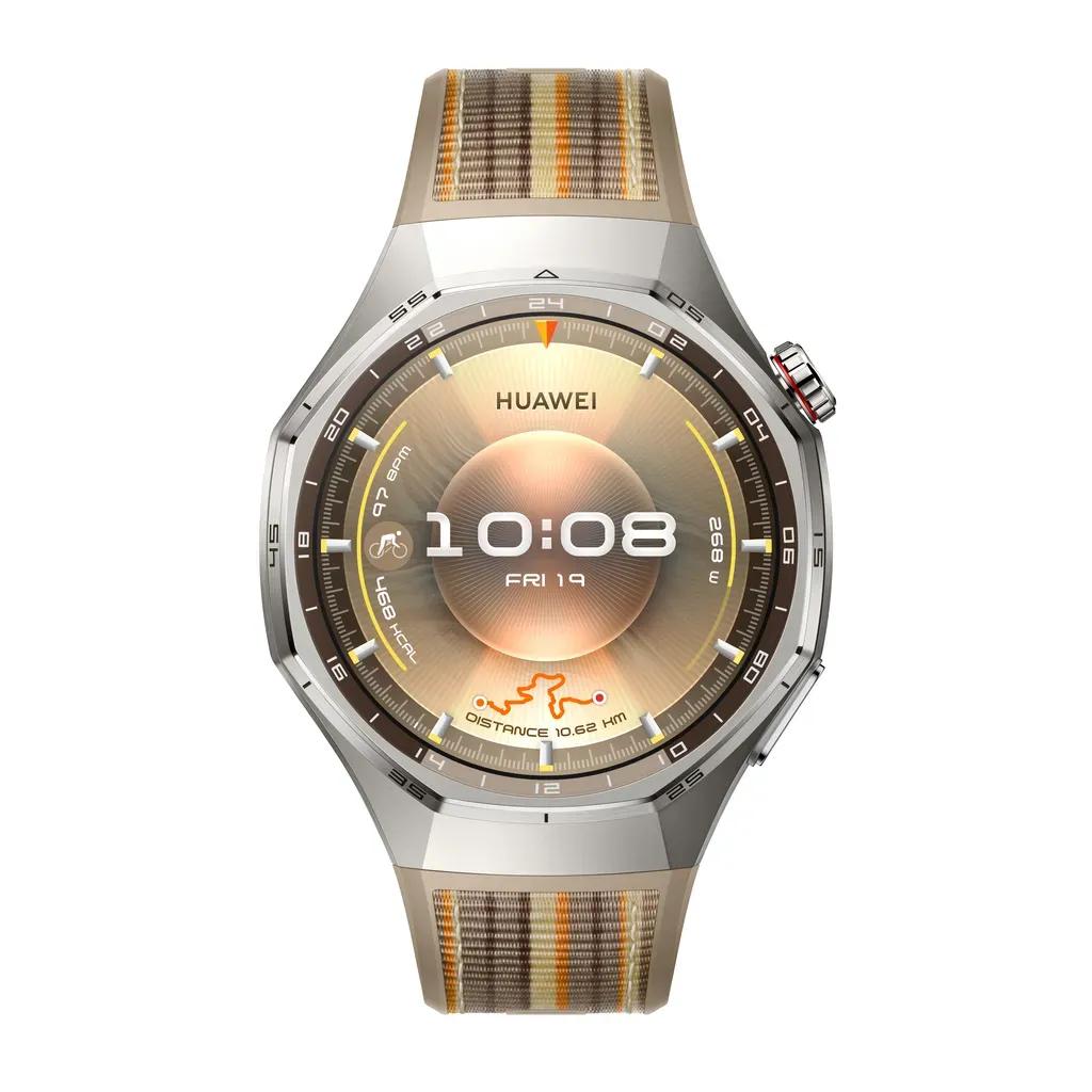 HuaweiWatchGT6Pro46mmBrownWovenStrap