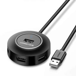 Hub USB 2.0 UGREEN CR106 Black 20277_1.webp