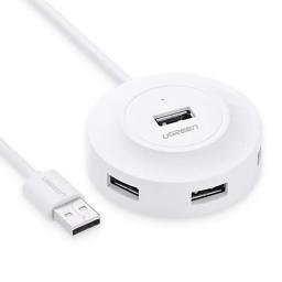 Hub USB 2.0 UGREEN CR106 White 20270_1.webp