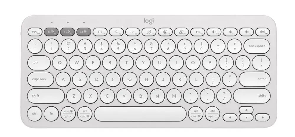 LOGITECH Keyboard Blueetooth K380s White_1.webp