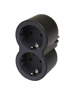 Legrand SurgeArrest 2 Outlets  Black_Grey_1.webp