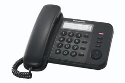 Panasonic Corded Phone KX-TS520 Black_1.webp