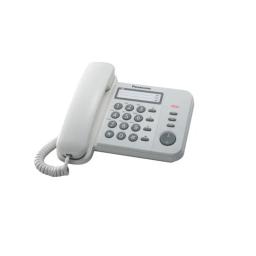 Panasonic Corded Phone KX-TS520 White_1.webp