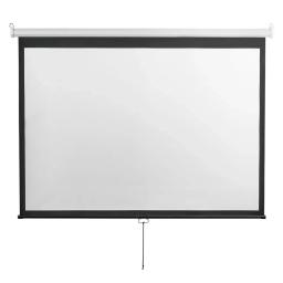 SBOX  MANUAL PROJECTOR SCREEN 200x150CM 100