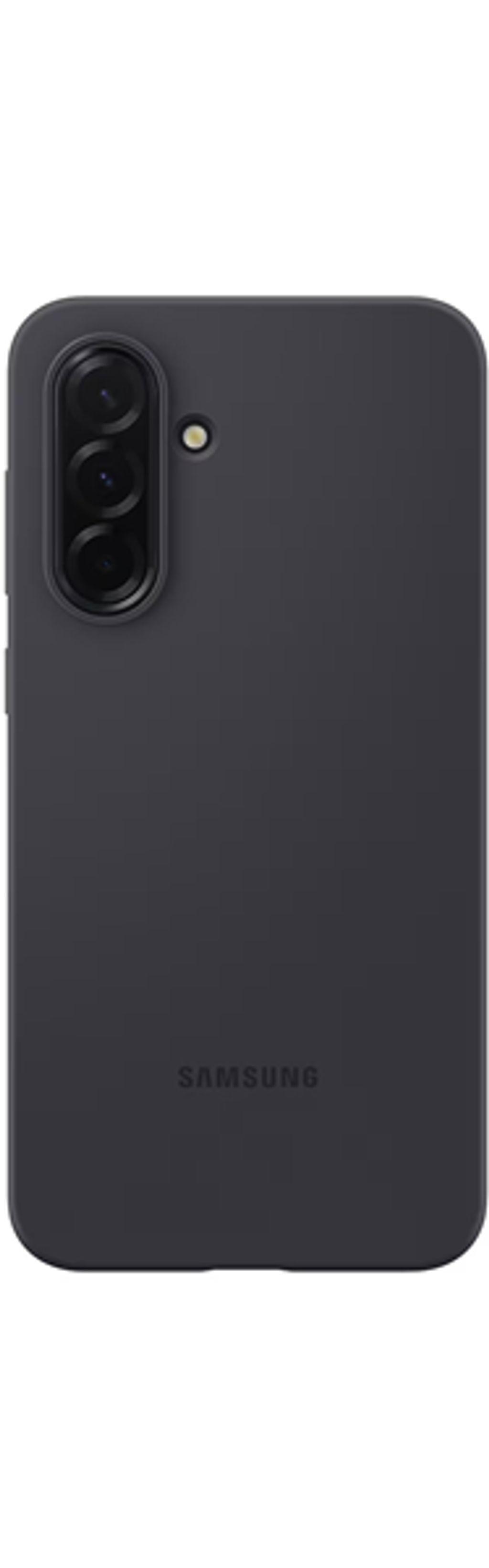 SamsungSiliconeCaseGalaxyA36Black
