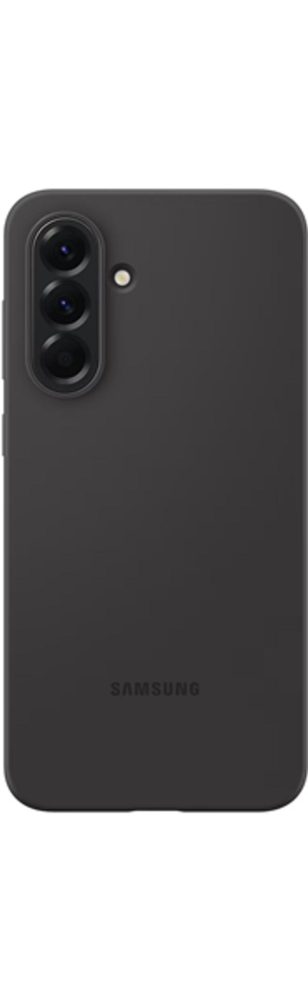 SamsungSiliconeCaseGalaxyA56Black