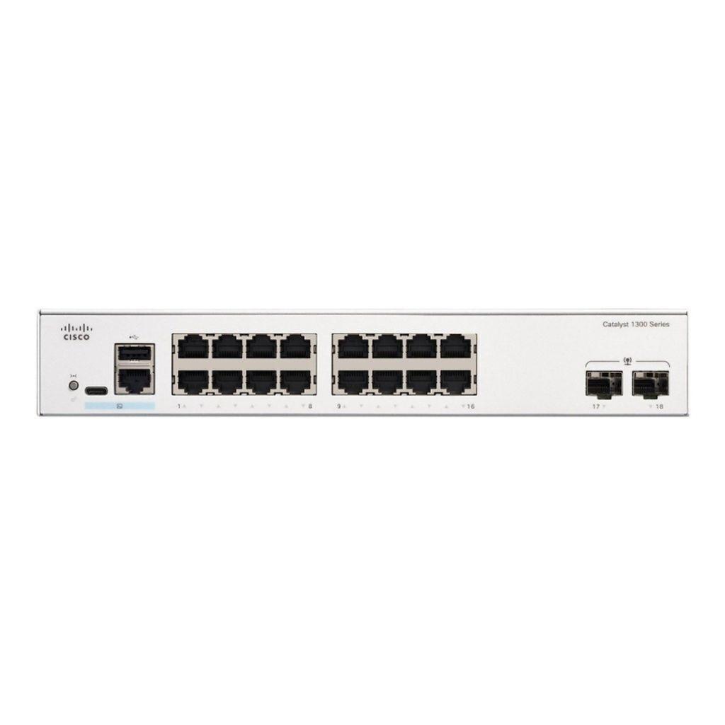 SwitchCiscoCatalyst130016-portGE2x1GSFP