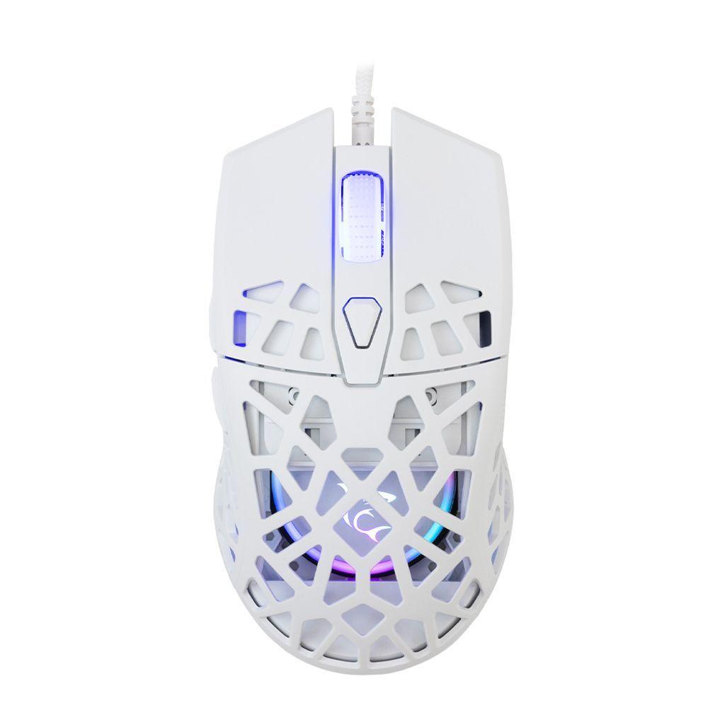 WHITESHARKRGBGAMINGMOUSEGM-5018WHITE
