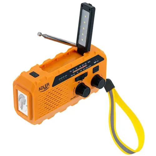 ADLER CRANK POWERED RADIO