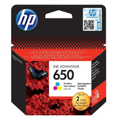 HP Μελάνι Inkjet No.650 Colour