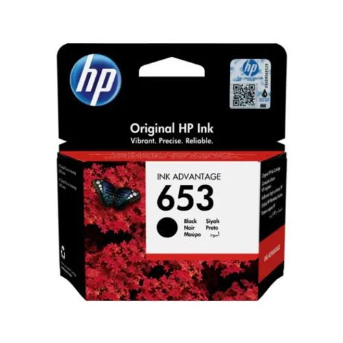 HP Μελάνι Inkjet No.653 Black