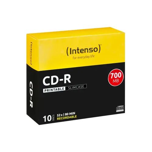 INTENSOCD-R700MBSLIMCASE10pcs