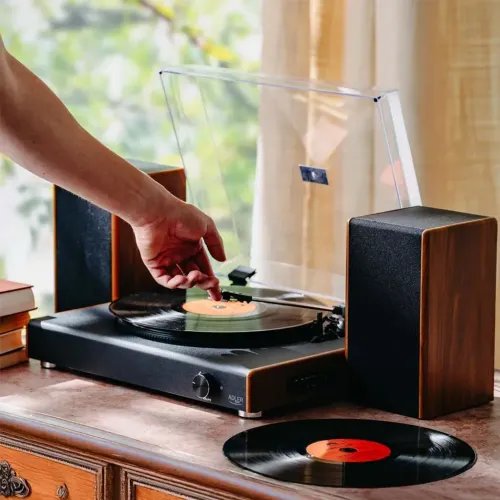 ADLERBT5.4TURNTABLEWITHUSBWOOD