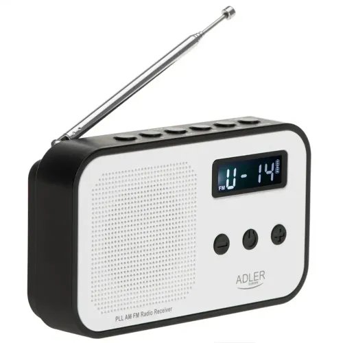 ADLERDIGITALRADIOPLLAMFMBLACKWHITE