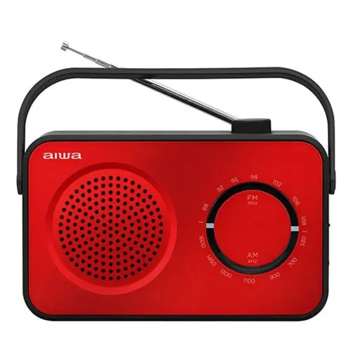 AIWA PORTABLE RADIO RED