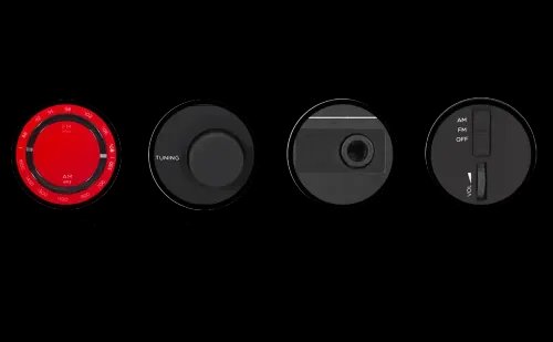 AIWA PORTABLE RADIO RED