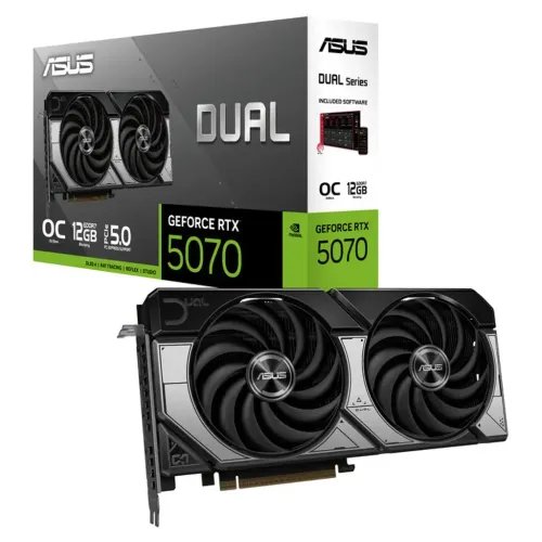 ASUSVGADUAL-RTX5070-O12G12GBGDDR7