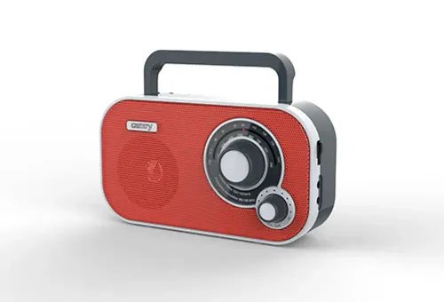 CAMRY SMALL PORTABLE RADIO RED