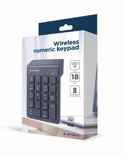 GEMBIRD WIRELESS NUMERIC KEYPAD
