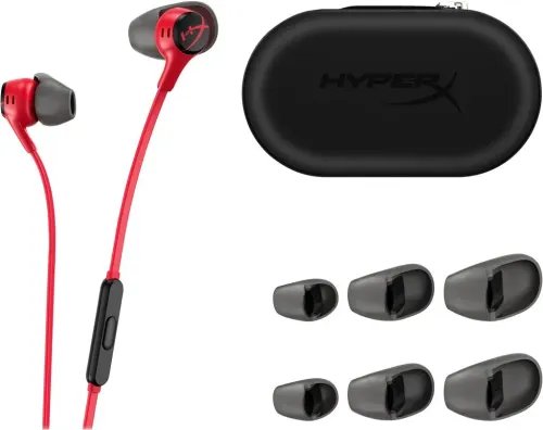 HyperXCloudEarbudsIIRED
