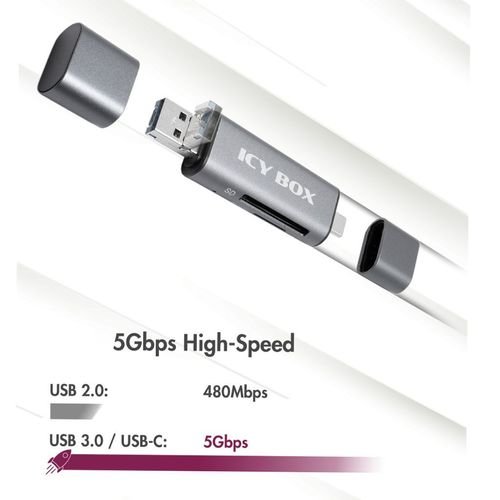 ICYBOXOTGUSB3.2CARDREADER