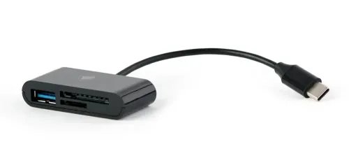 LAMTECH TYPE-C CARD READER BLACK