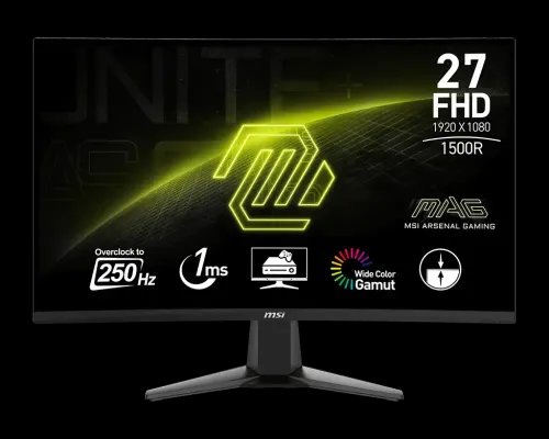  MSI 27 MAG 27C6X 1ms 250Hz