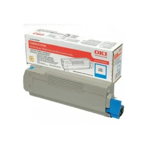 OKITONERCYANC580059005550MFP5K