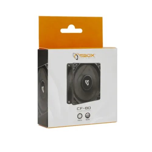 SBOXFANCF-80RETAILBLACK
