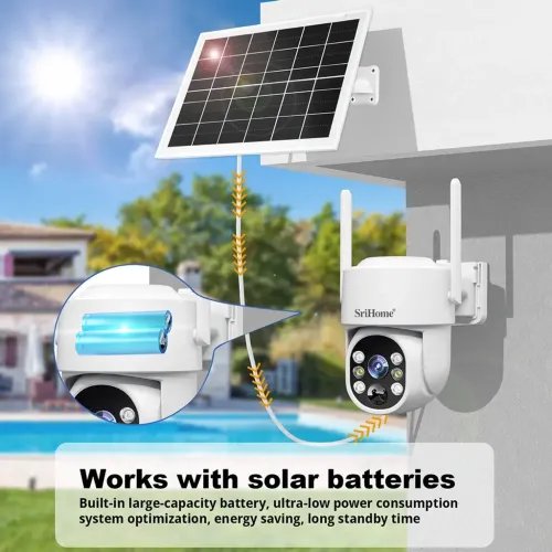SRIHOME4MPHDOUTDOORSOLARWIFICAMERA