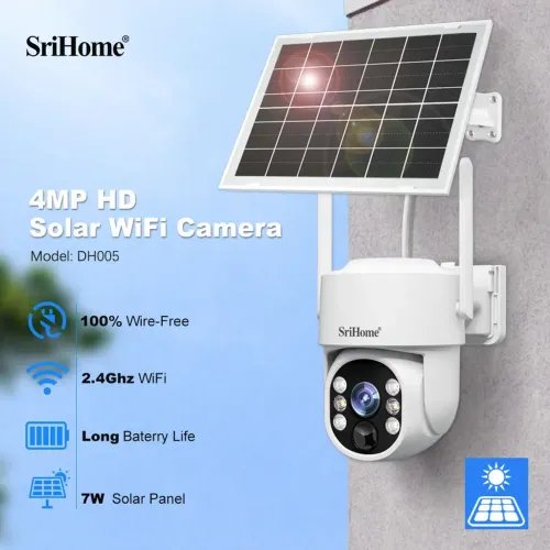 SRIHOME4MPHDOUTDOORSOLARWIFICAMERA