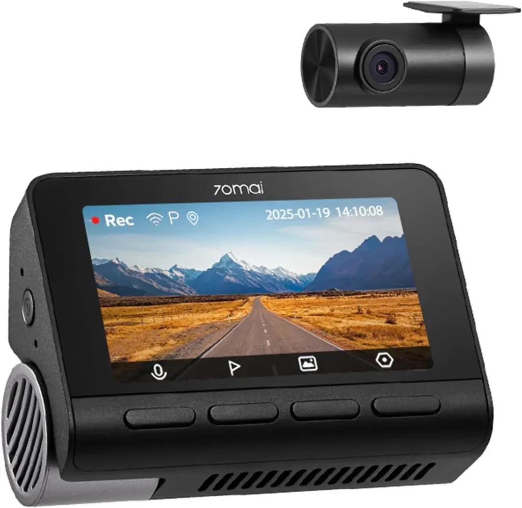 70maiA800SE-1FrontRearDashCam4kw.3inchscreensetw.RearviewCam-2160p140FOV