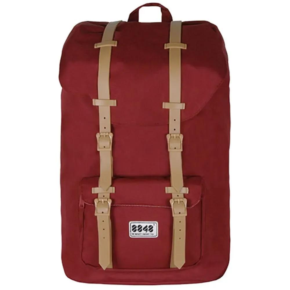 8848 TRAVEL BACKPACK 156 UNISEX WATERPROOF BURGUNDY